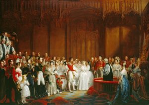 Wedding of Queen Victoria and Prince Albert painting