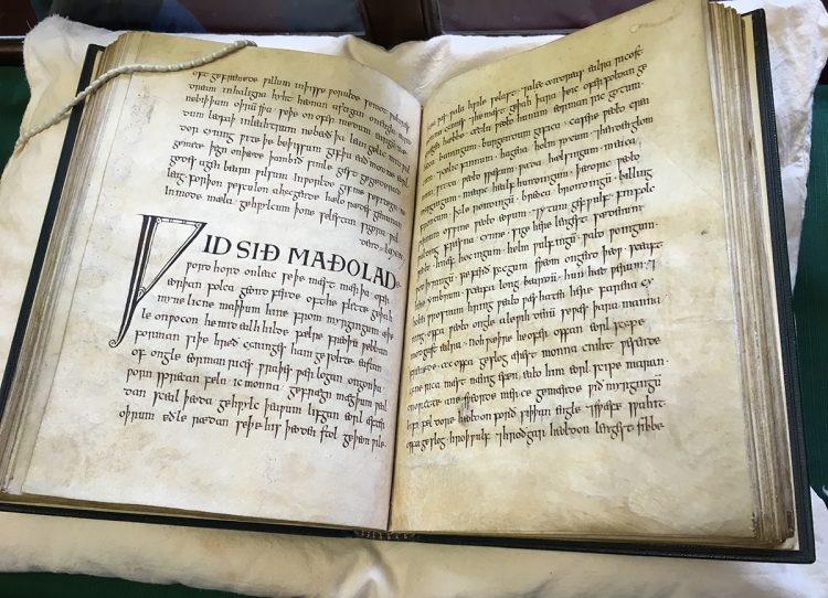 Exeter Book manuscript