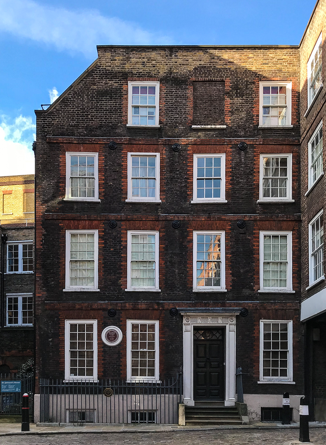 Dr Samuel Johnson's house, 17 Gough Square