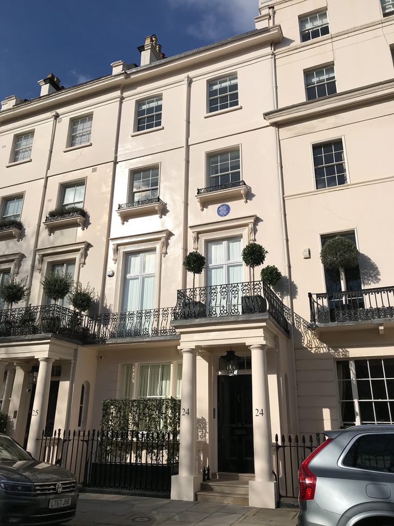 Mary Shelley's London house