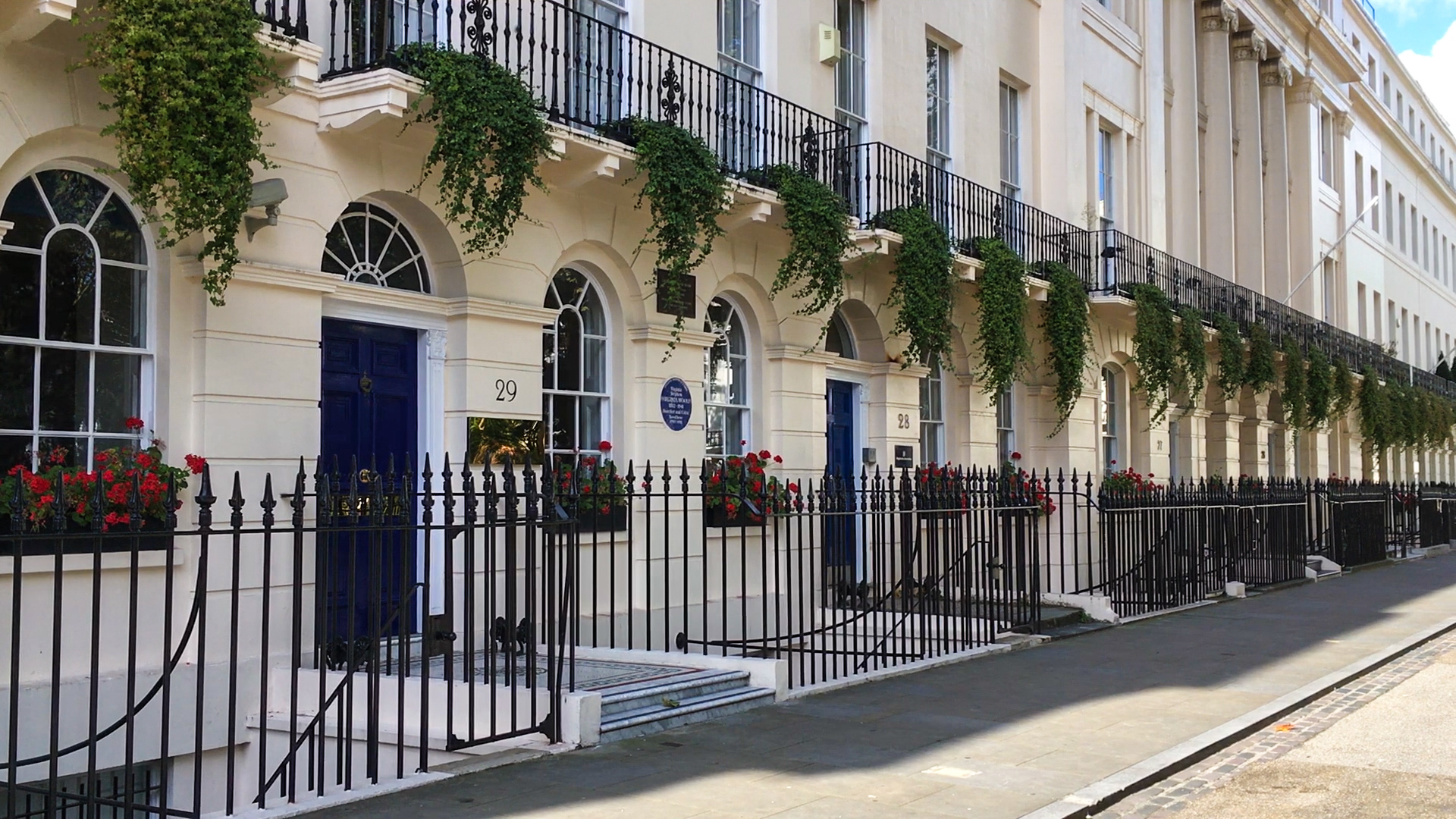Virginia Woolf house, 29 Fitzroy Square, London