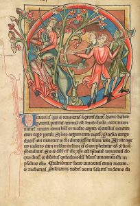 Unicorn attack manuscript, British Library Harley 4751