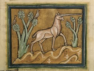 Unicorn manuscript British Library Royal 12 F XIII