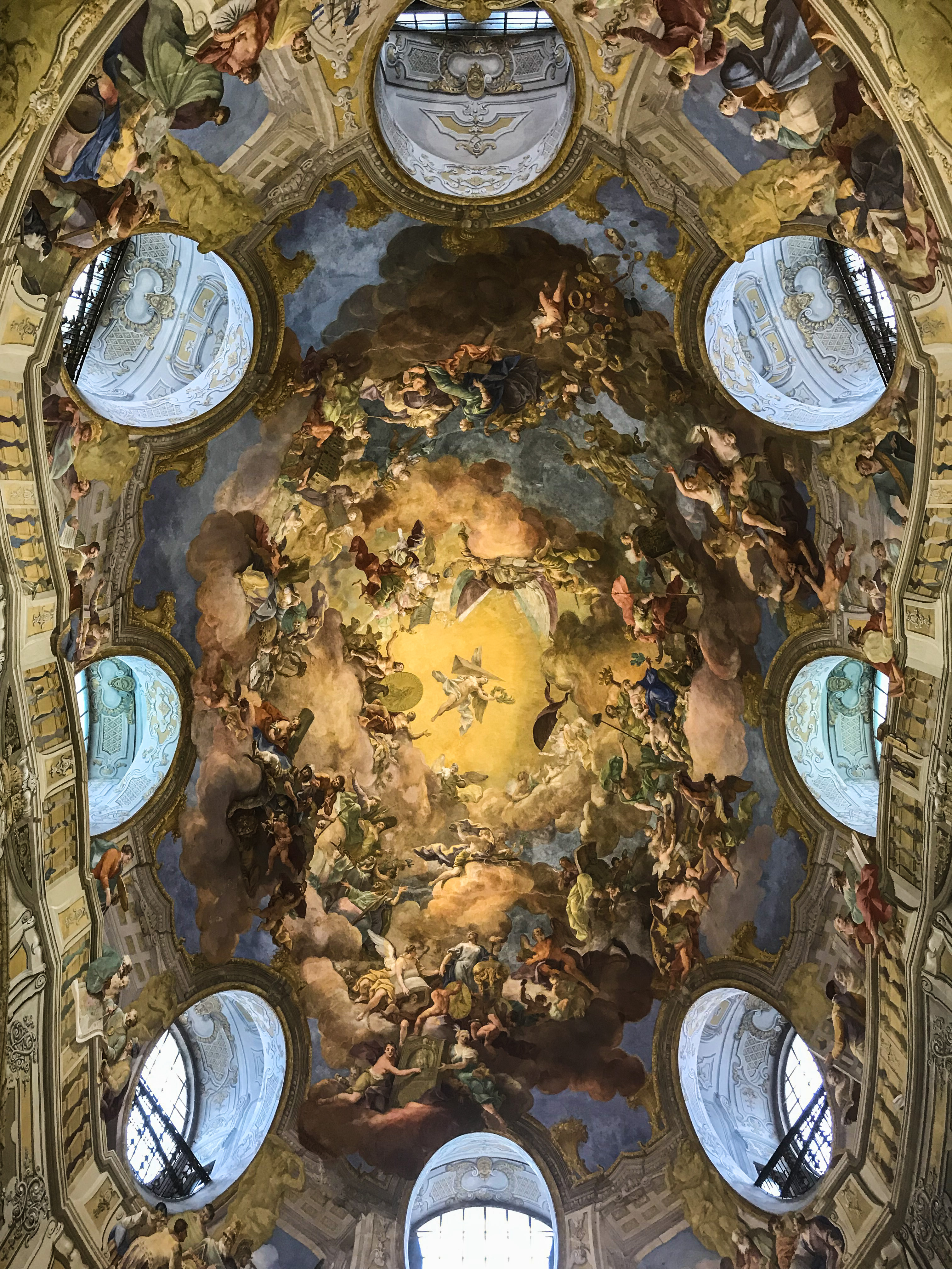 Ceiling of State Hall Austrian National Library