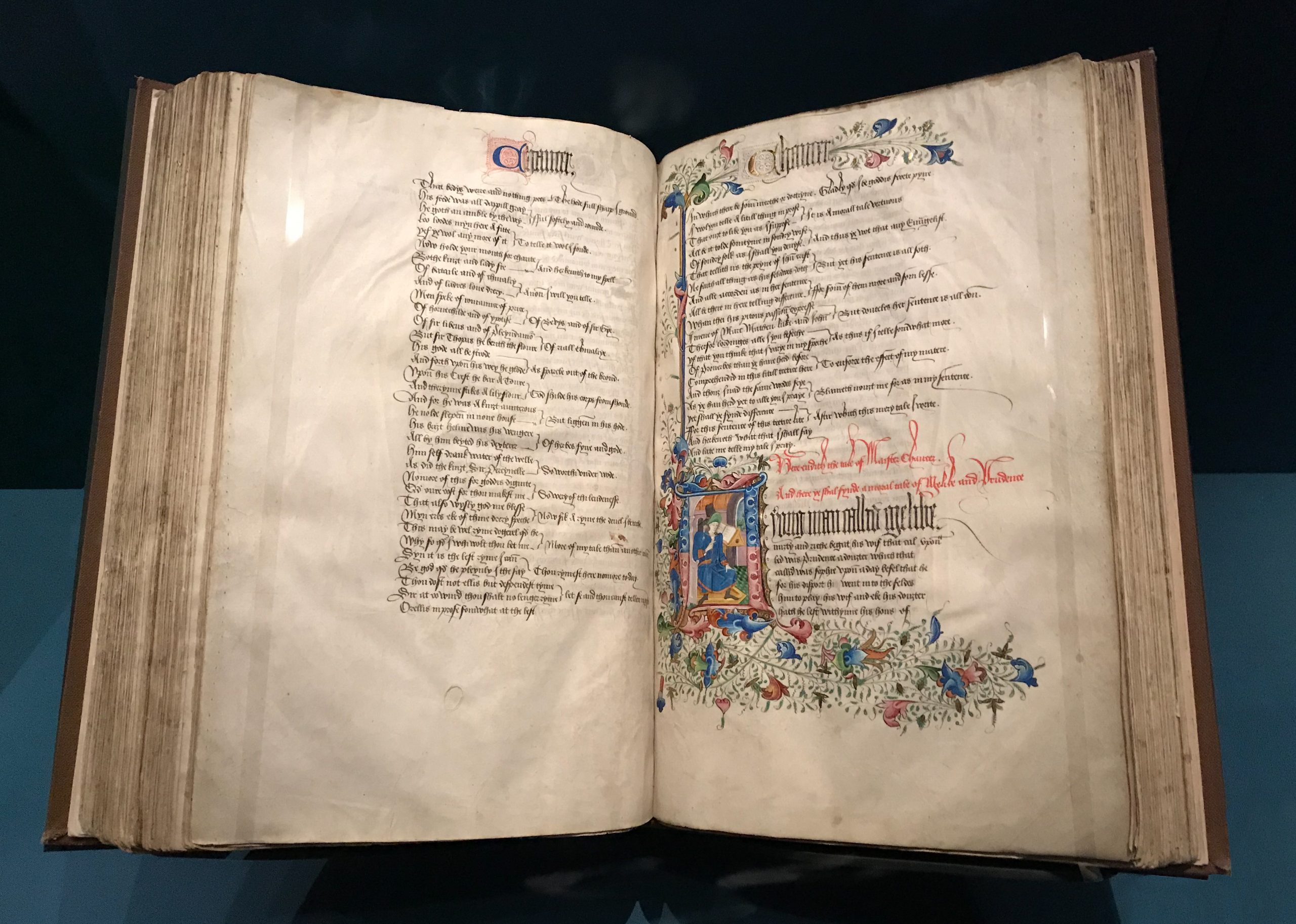 The Canterbury Tales Geoffrey Chaucer manuscript