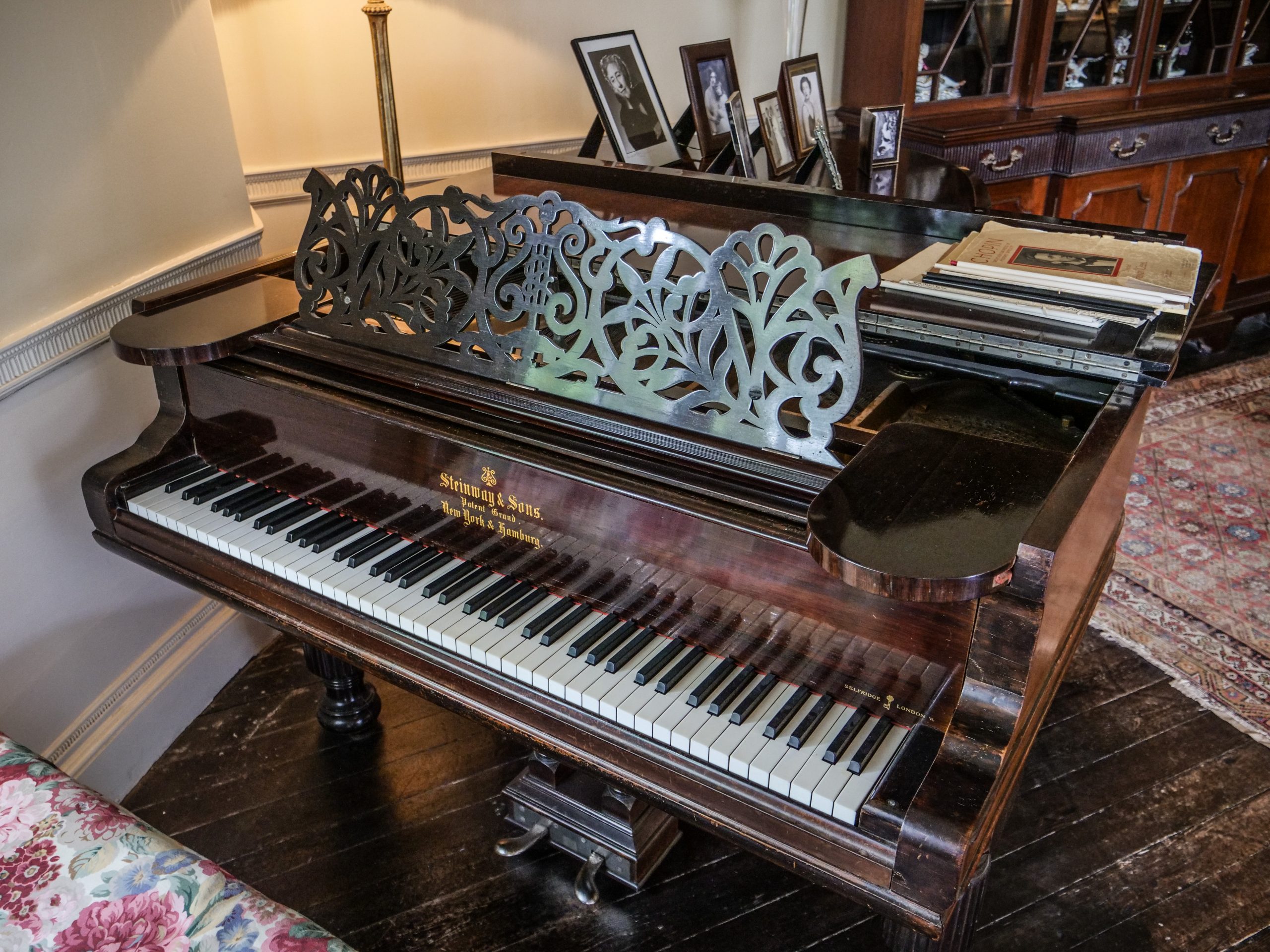Agatha Christie's piano Greenway