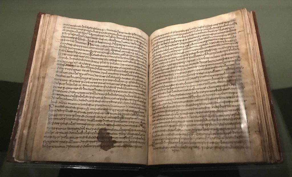 8th century manuscript of Bede's Ecclesiastical History