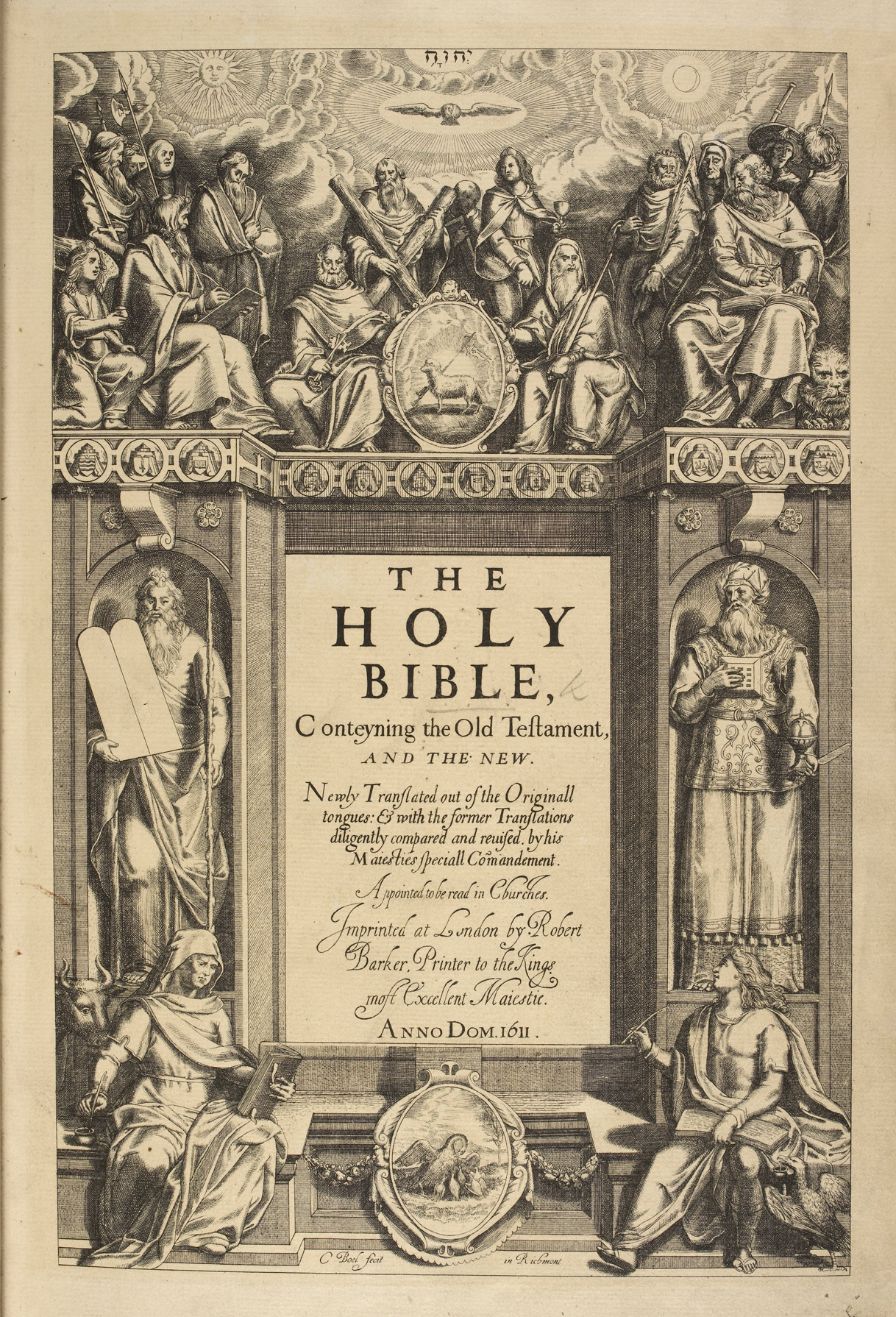 King James Bible, 1611. British Library